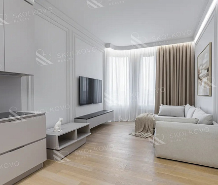 2-х комнатный апартамент площадью 57,6 кв.м.