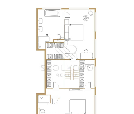 4-х комнатная квартира площадью 165 кв.м.