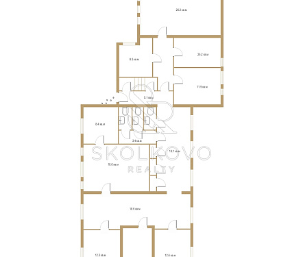  офис площадью 174,7 кв.м.