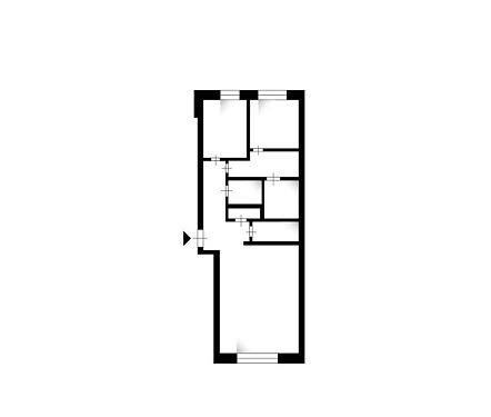 3-х комнатная квартира площадью 110,9 кв.м.