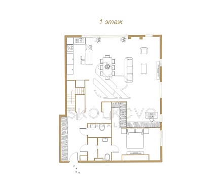  пентхаус площадью 450 кв.м.