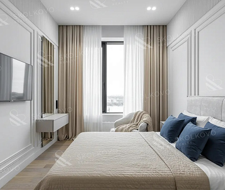 2-х комнатный апартамент площадью 57,6 кв.м.