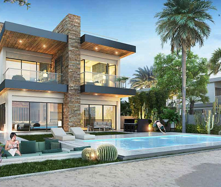  виллы площадью 212 кв.м.