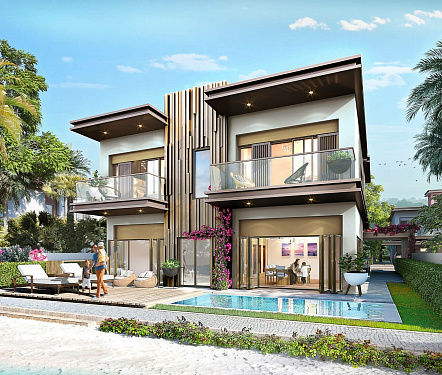  виллы площадью 212 кв.м.