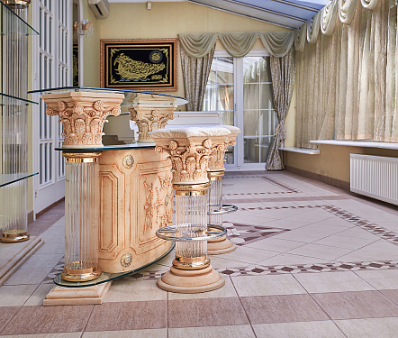 дом площадью 750 кв.м.