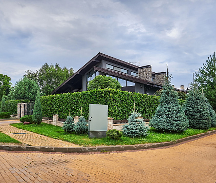 дом площадью 490 кв.м.