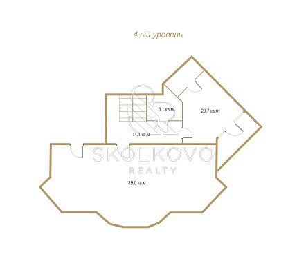6-и комнатная квартира площадью 364 кв.м.