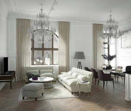 3-х комнатная квартира площадью 122,7 кв.м.