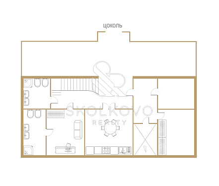 11-и комнатный дом площадью 720,9 кв.м.