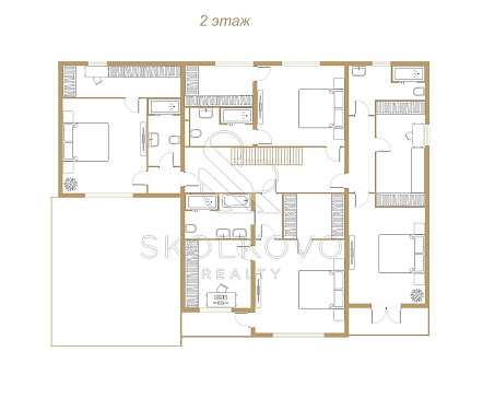 8-и комнатный дом площадью 540 кв.м.