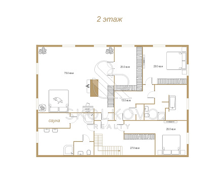 6-и комнатная квартира площадью 480 кв.м.