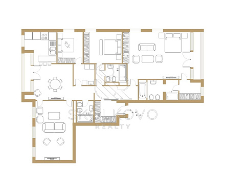 пентхаус площадью 290 кв.м.