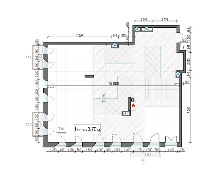  квартира новостройка площадью 168,6 кв.м.
