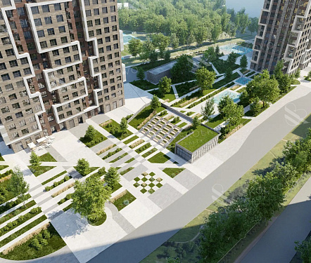 квартира новостройка площадью 38,6 кв.м.