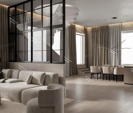  пентхаус площадью 217,6 кв.м.