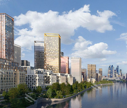 квартира новостройка площадью 76,8 кв.м.